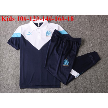Olympique de Marseille 2020/21 Barn Trenings Polo M002